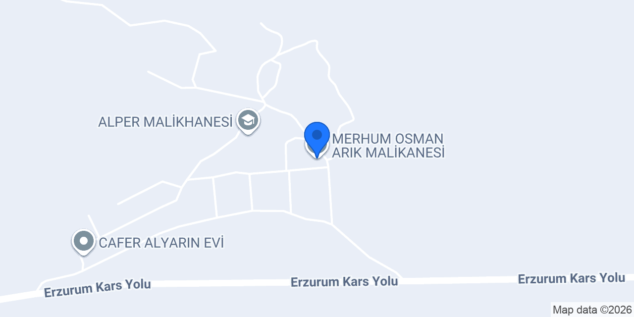 MERHUM OSMAN ARIK MALİKANESİ konumu