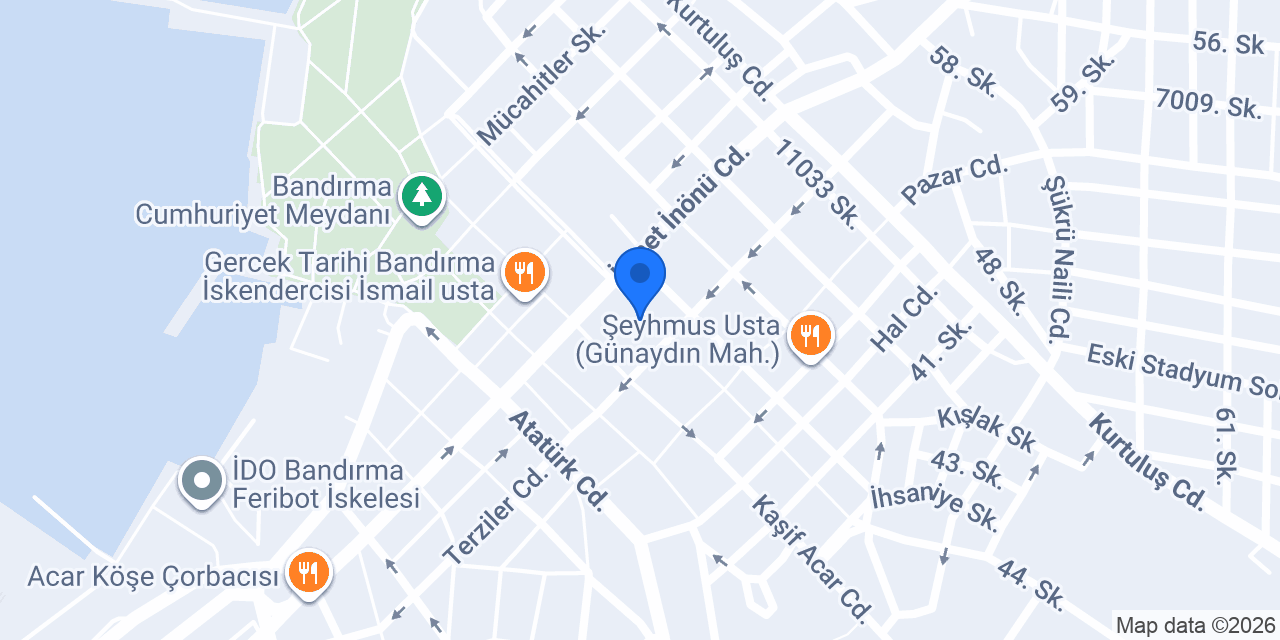 Sevilla Kuaför konumu