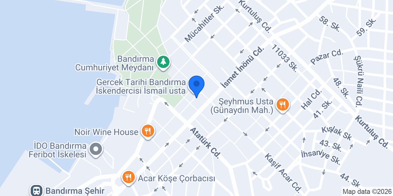 Can Ocakbaşı Dürüm Evi konumu
