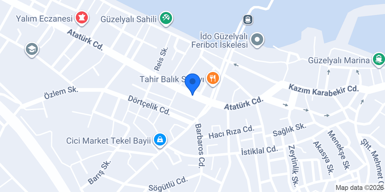 Kuaför Fero Saç Tasarım konumu