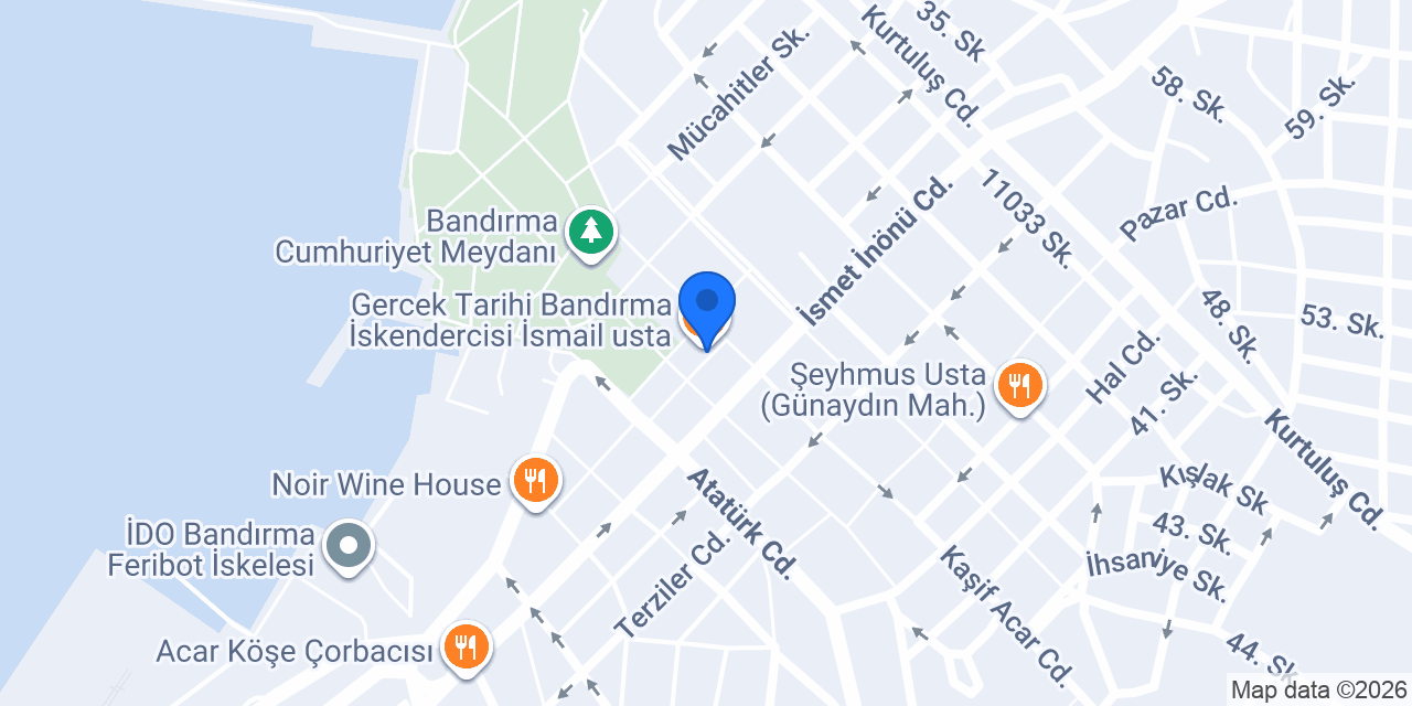 Acıktım Döner konumu