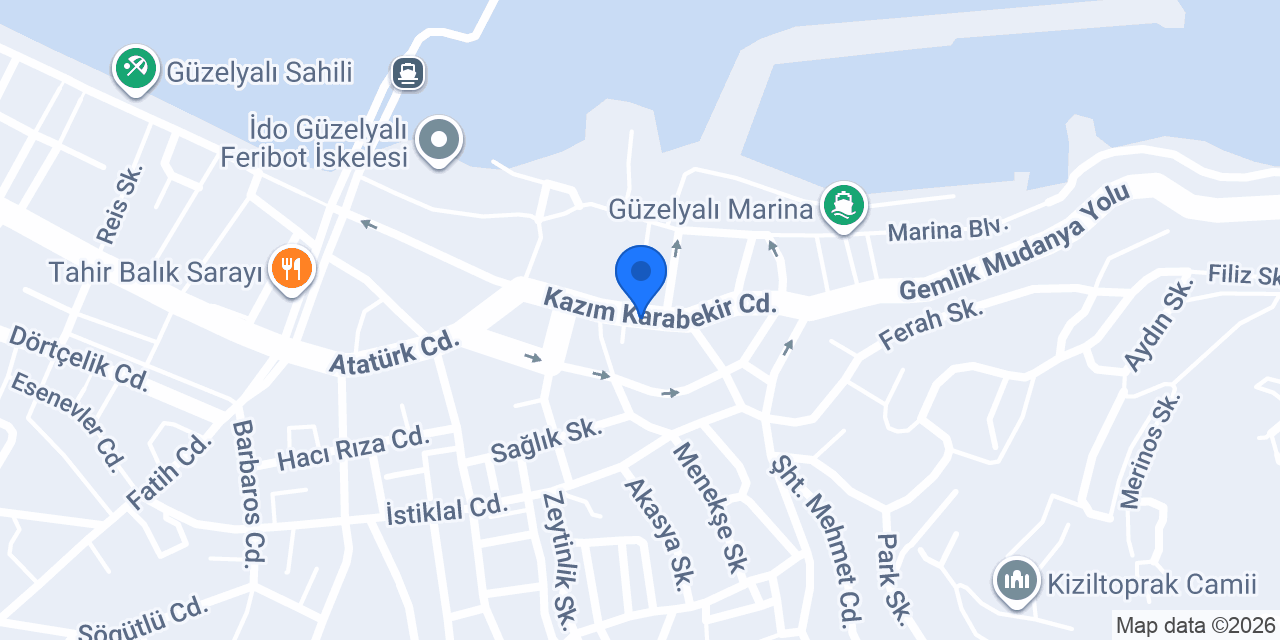Kırmızı Fastfood konumu