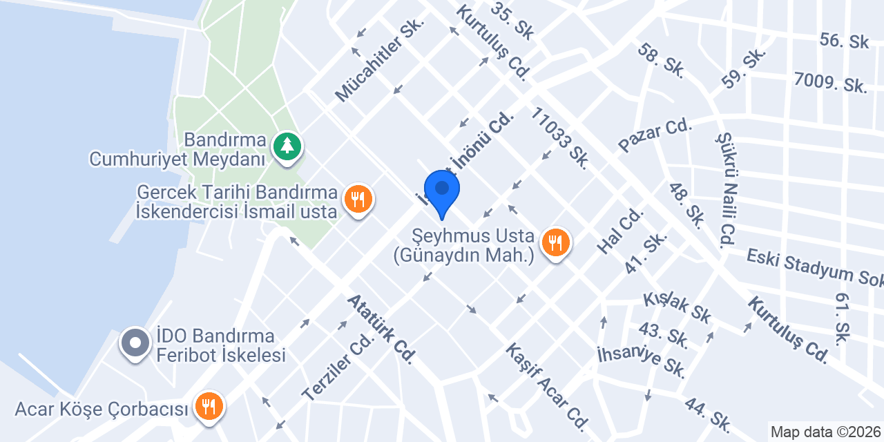 Yalçıner Eczanesi konumu