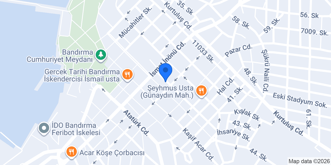 Karagemici Mimarlık konumu
