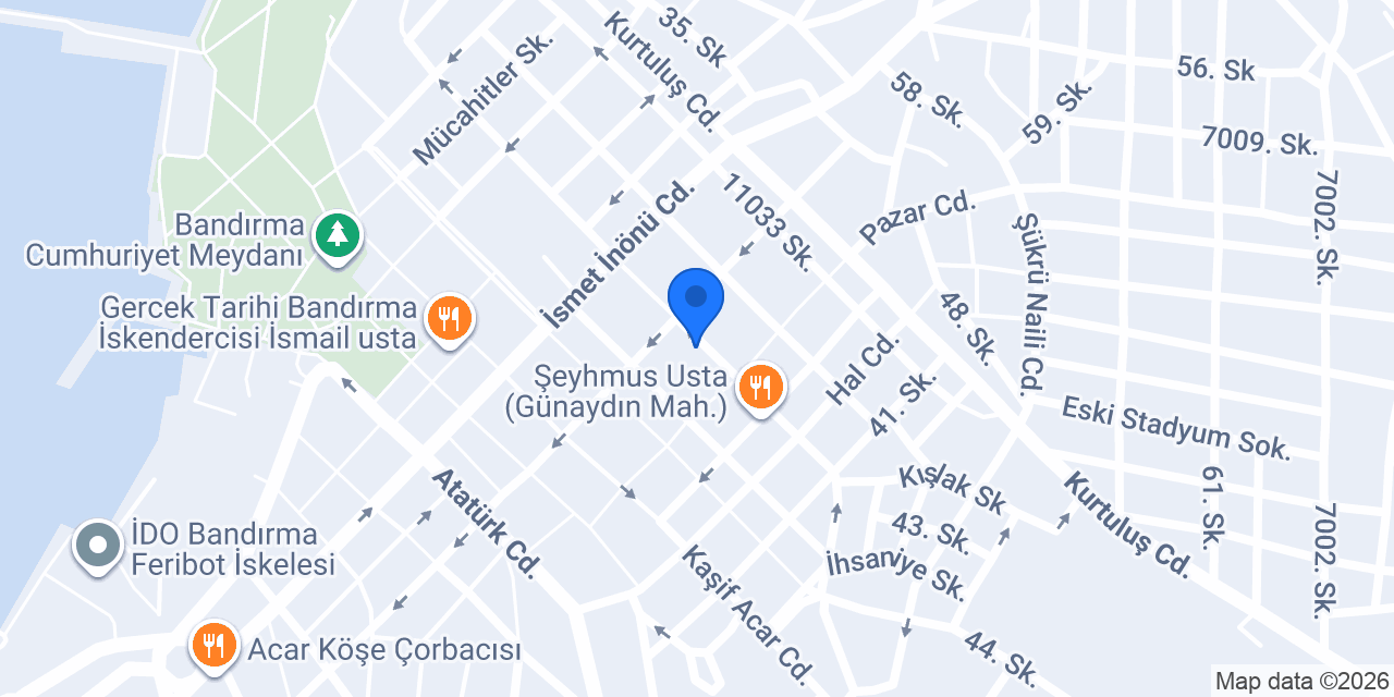 Estetica Kuaför Bandırma konumu
