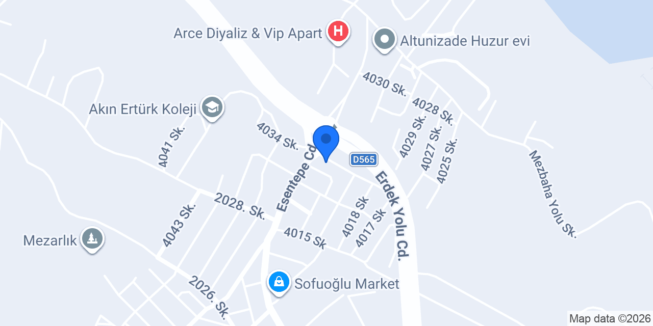 Dükkan senin konumu