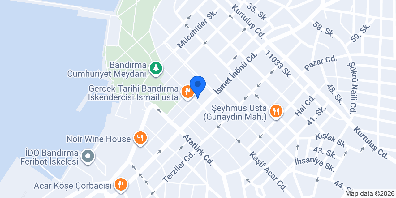 GALA KOKOREÇ BANDIRMA konumu