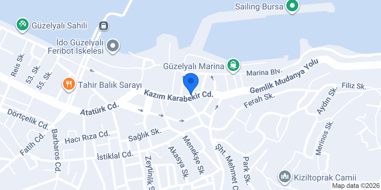 Güzelyalı şifalı bitkiler konumu