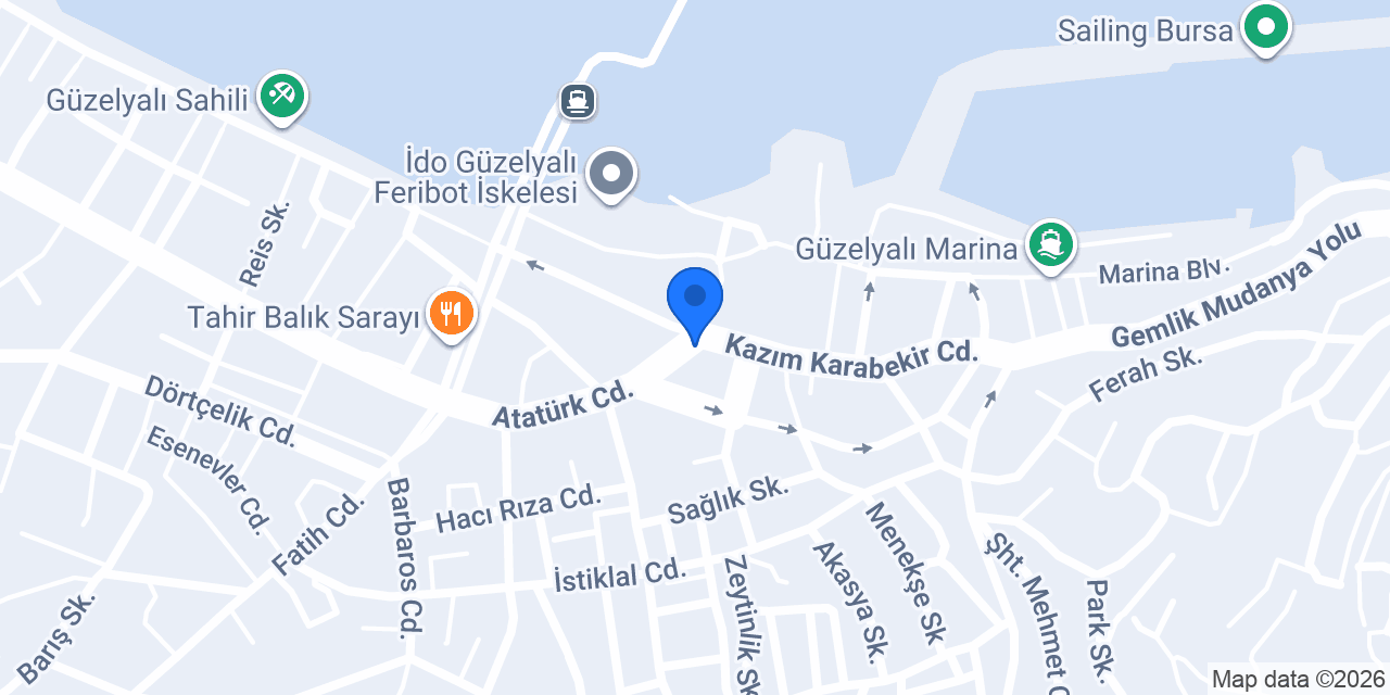 Güzelyalı Kuyumculuk konumu