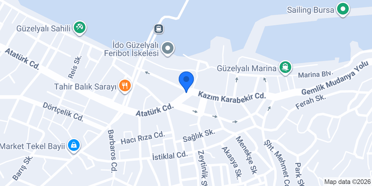Ferah Kuruyemiş konumu