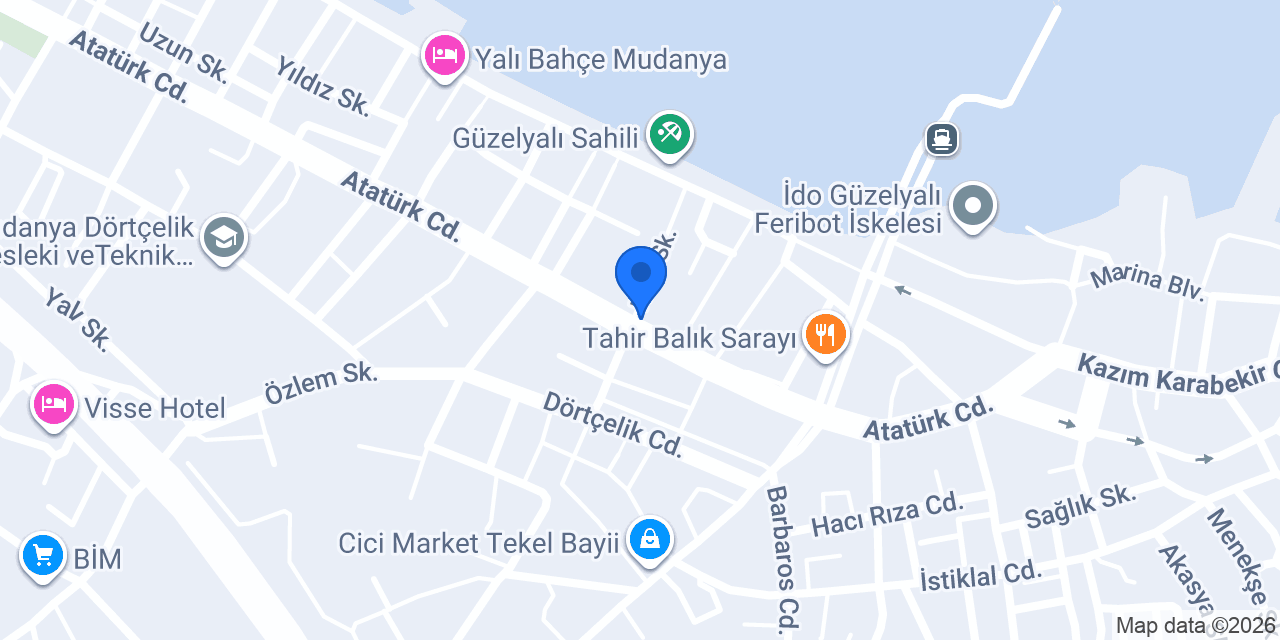 Serbest Muhasebeci Mali Müşavir Orhan Batır konumu