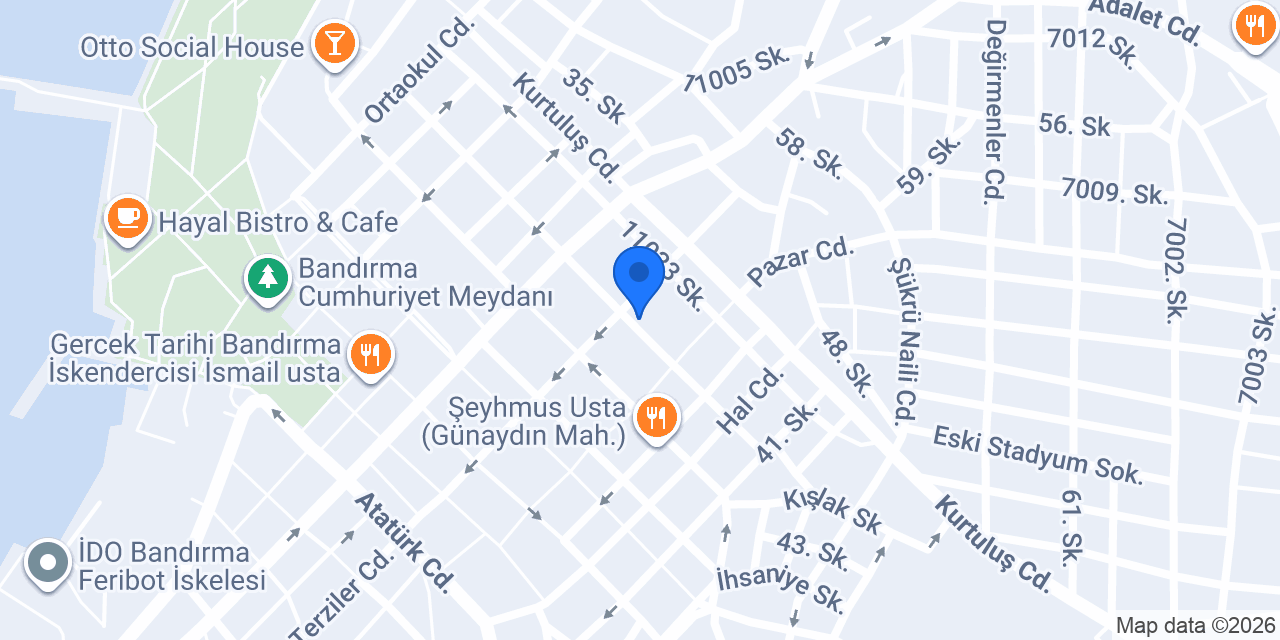 Manisalılar Mobilya konumu