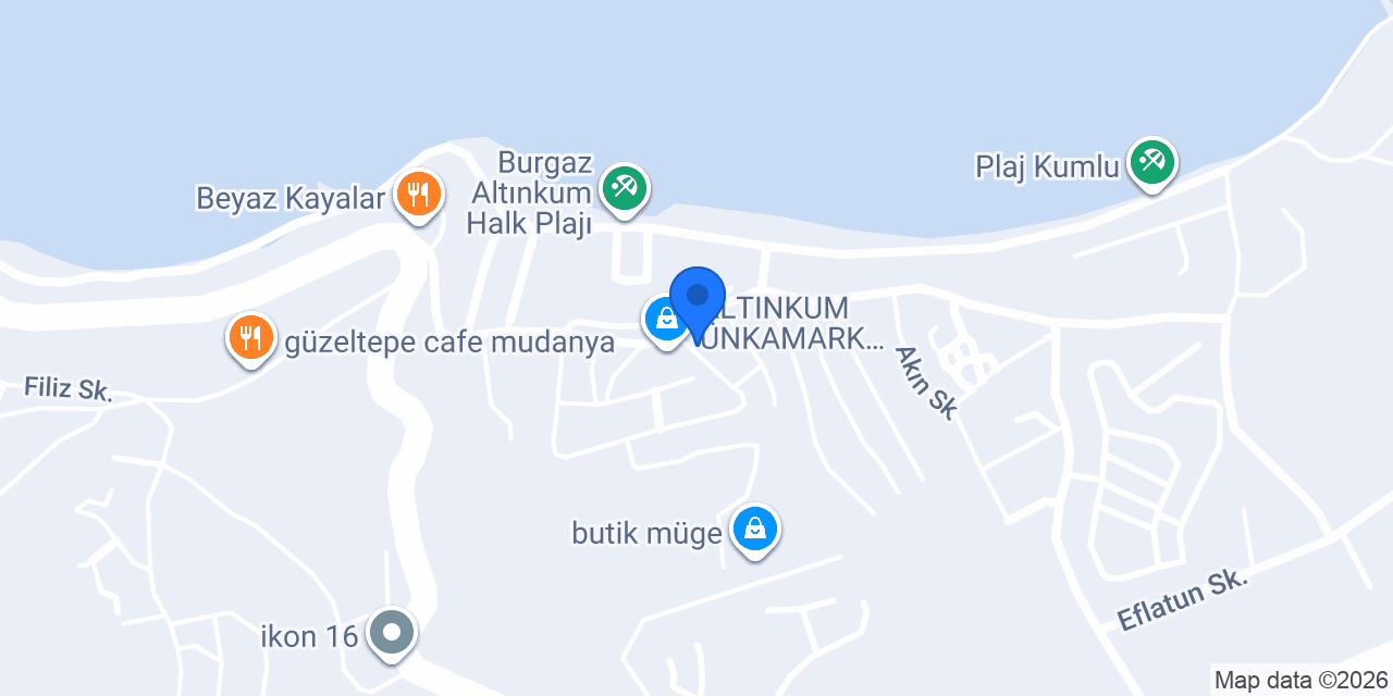 Kumdan Cafe ☀️🏖️ konumu