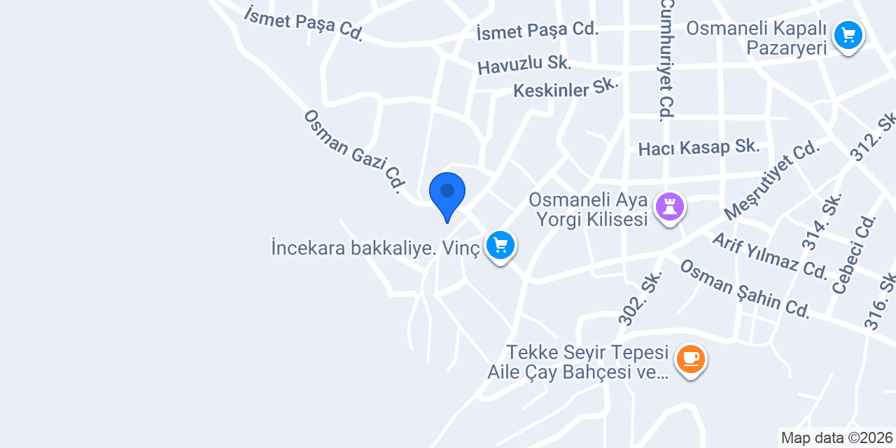Osmangazi İlkokulu konumu