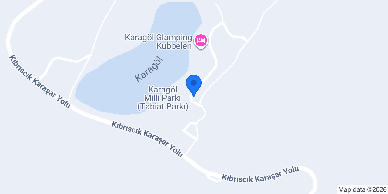 Karagöl Dağ Evleri konumu