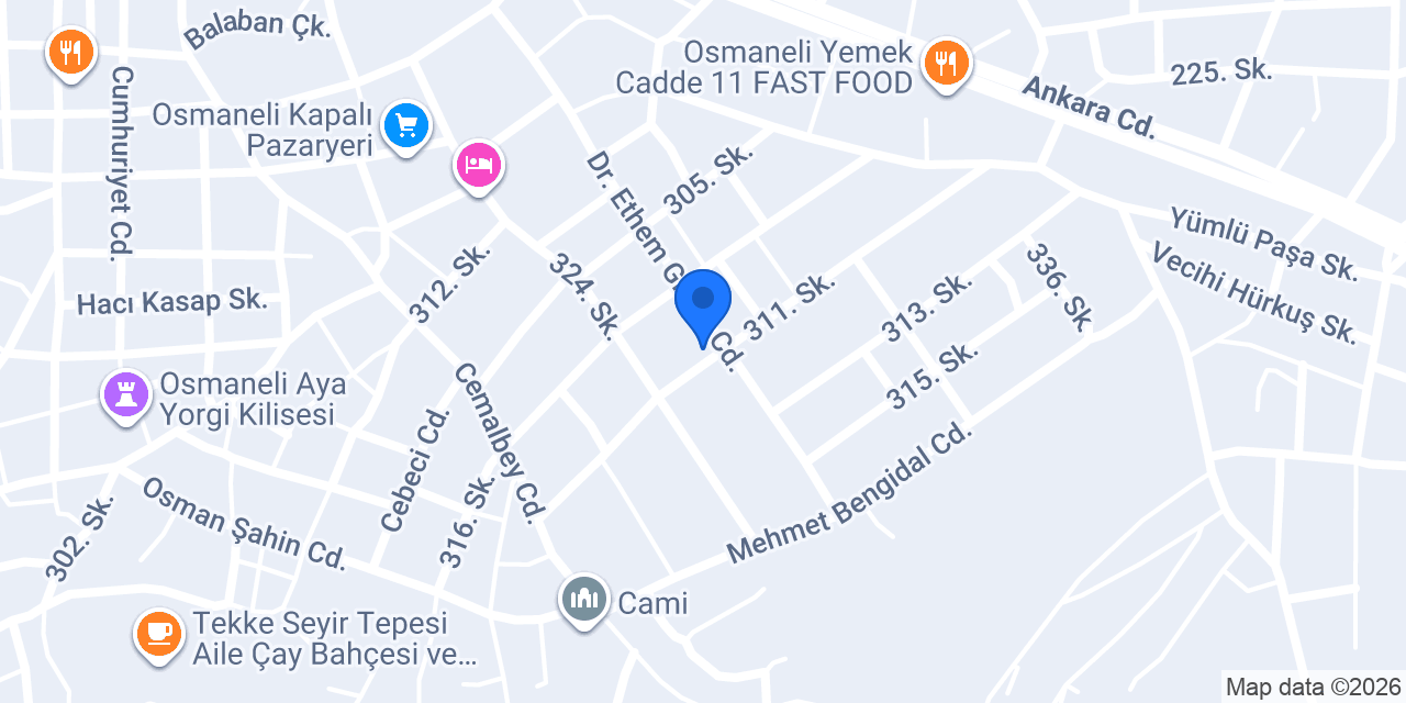 Kardelen Anaokulu konumu