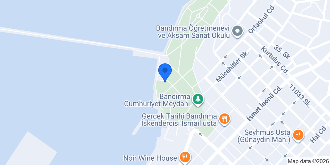 Bandırma Lokmacısı konumu