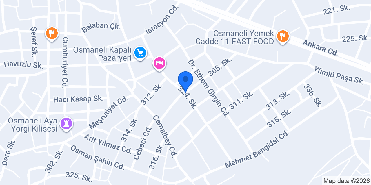 Psikolog Büşra Buğan konumu