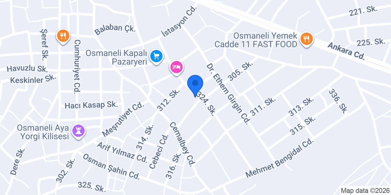 DOST VETERİNERLİK konumu