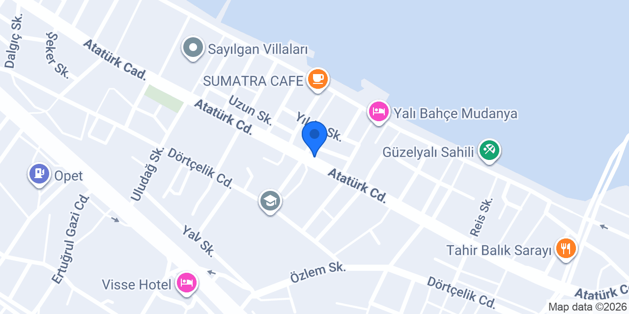 Yeni Özbek Yapı Market konumu