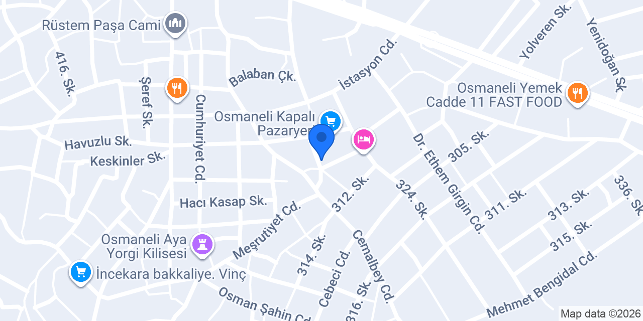 Mekece Eren Emlak konumu