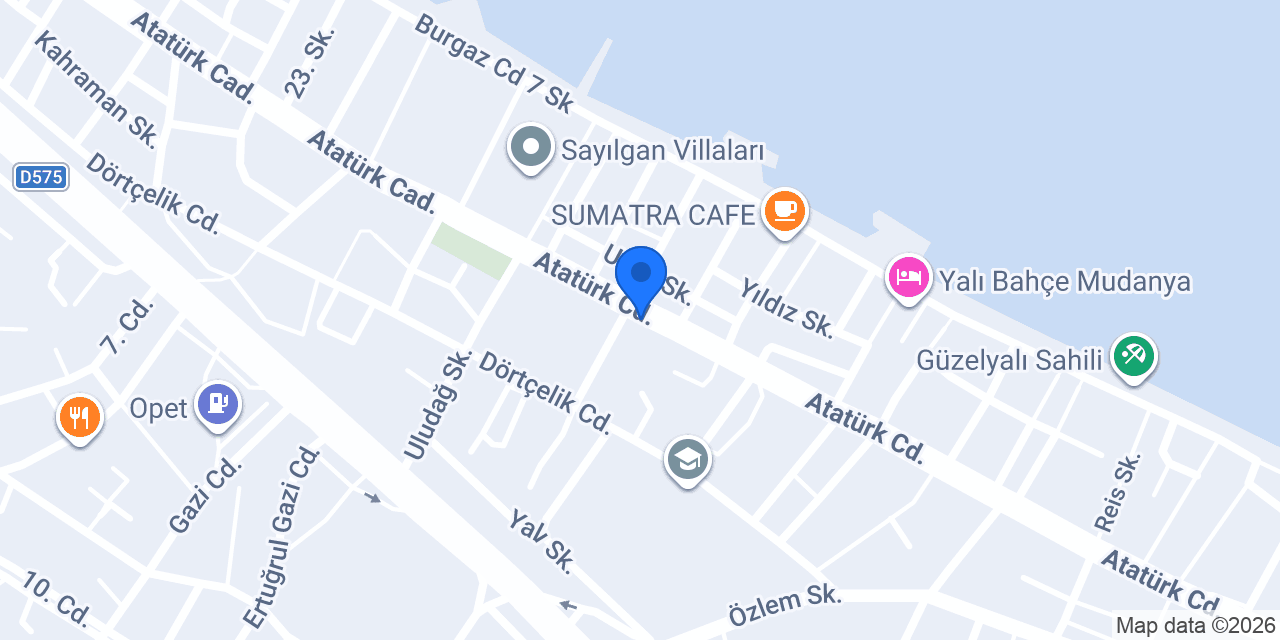 Yalı petshop konumu