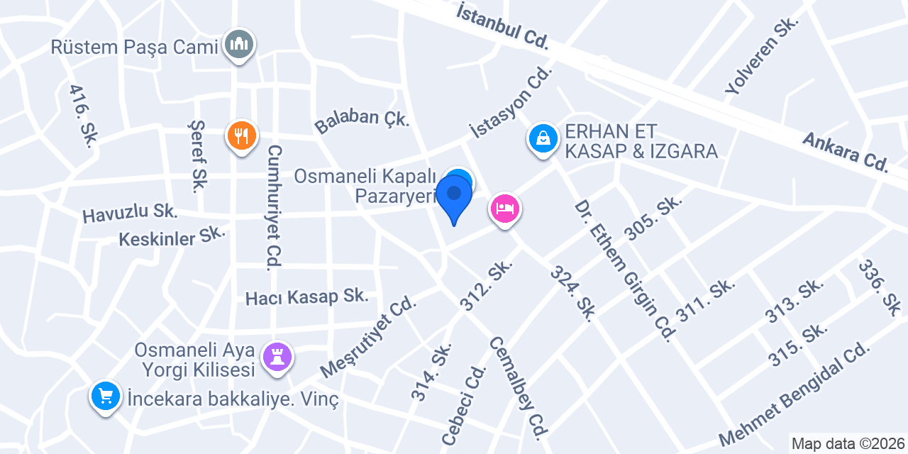 HAVİ Butik konumu