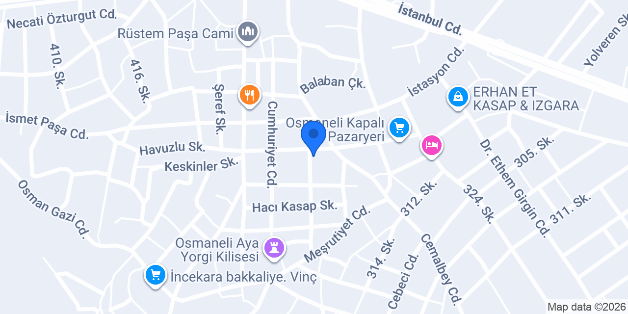MURAT EMLAK OSMANELİ konumu