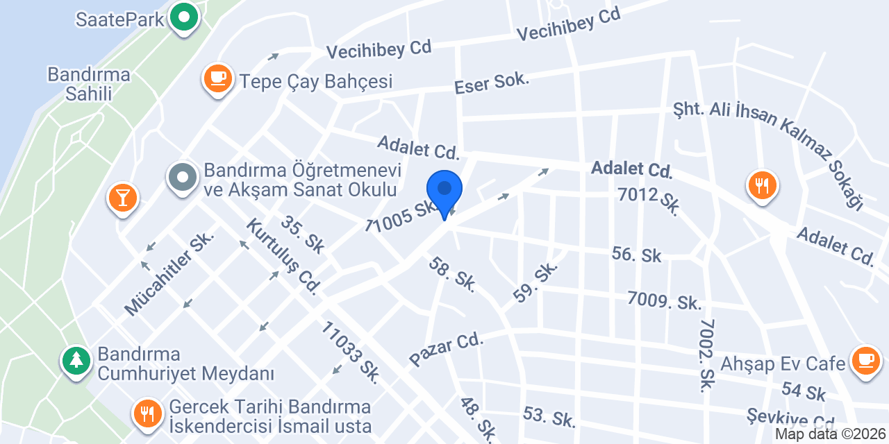 Manyas Çiftliği Gurme konumu