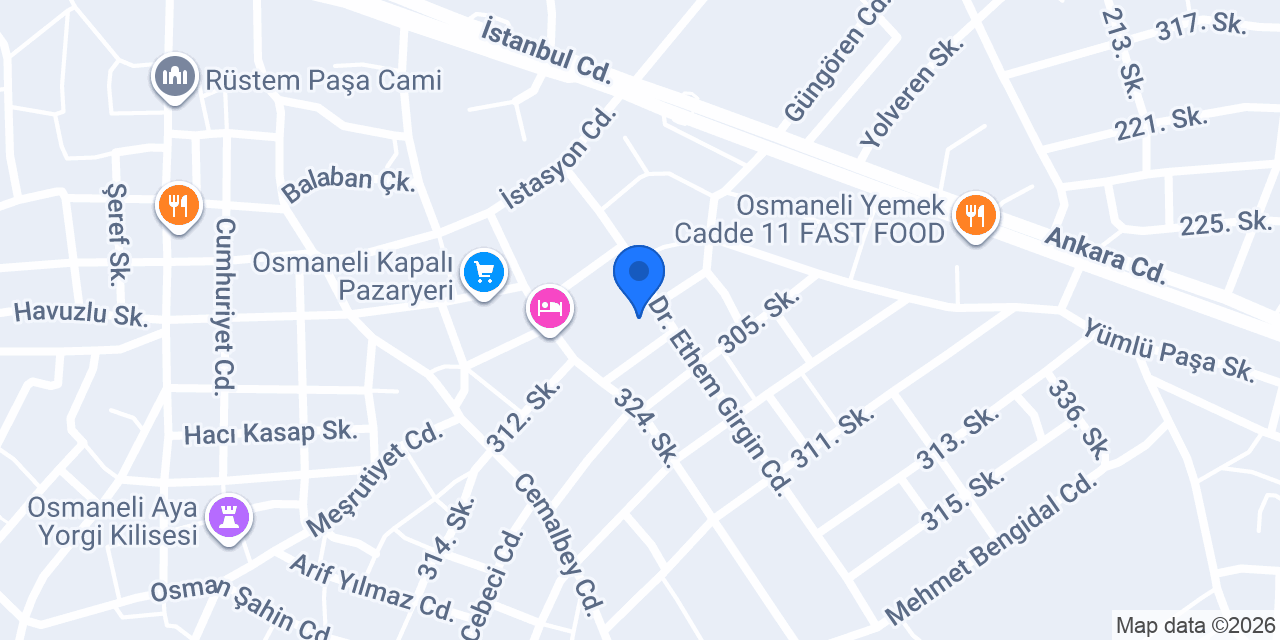 AĞDAĞ GIDA VE İHT. MAD. İNŞ. LTD. ŞTİ. konumu