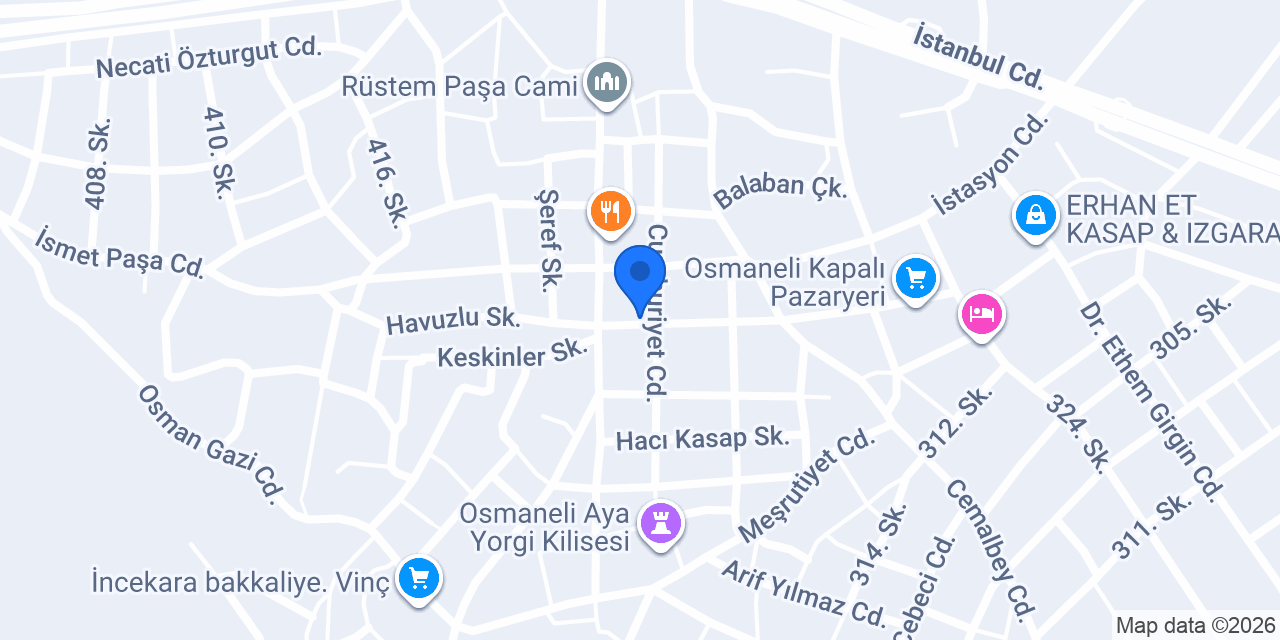 ÖZTÜRK CAFE konumu
