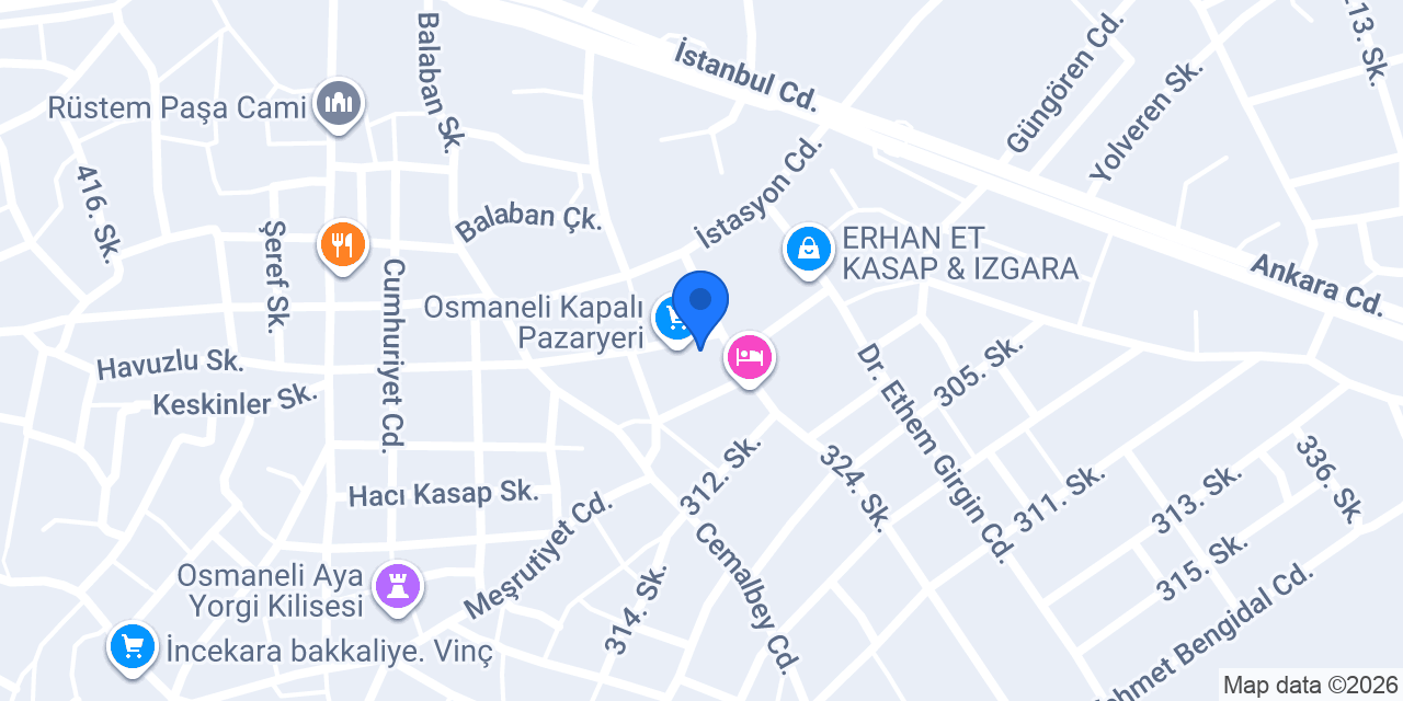 Teyyare Meydan Lokantası konumu