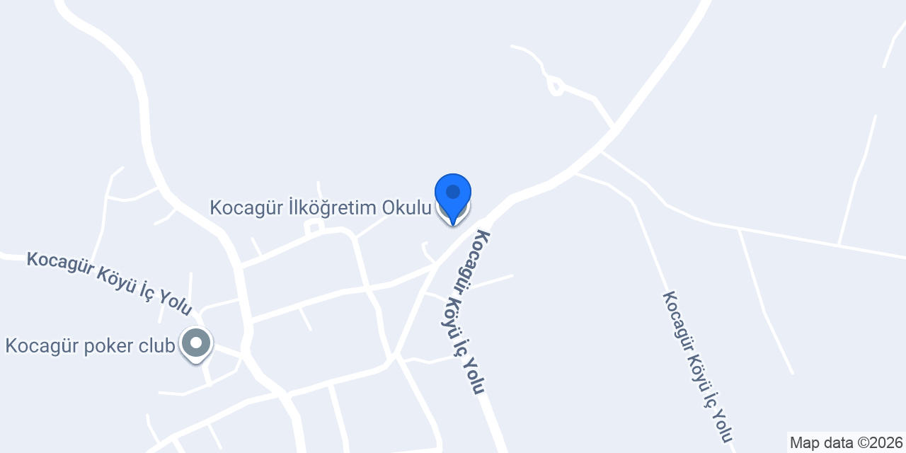 Kocagür İlköğretim Okulu konumu