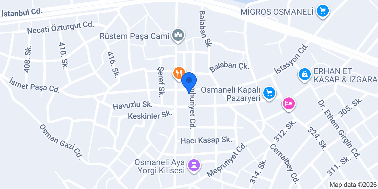 Çiçek Ticaret konumu