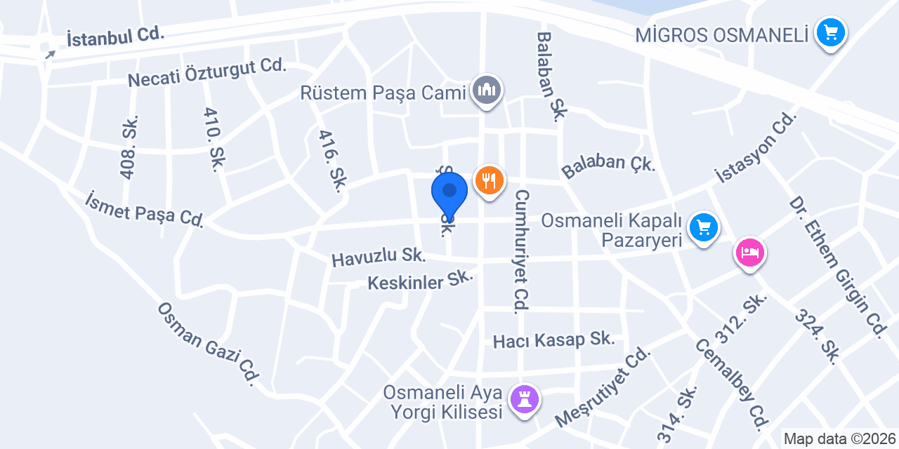 Çelik ELEKTRİK OSMANELİ konumu