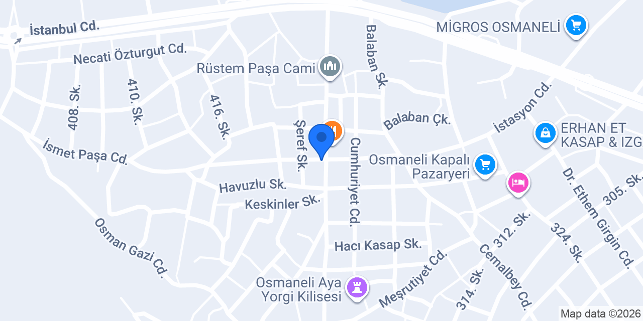 Çarşı Fırın konumu