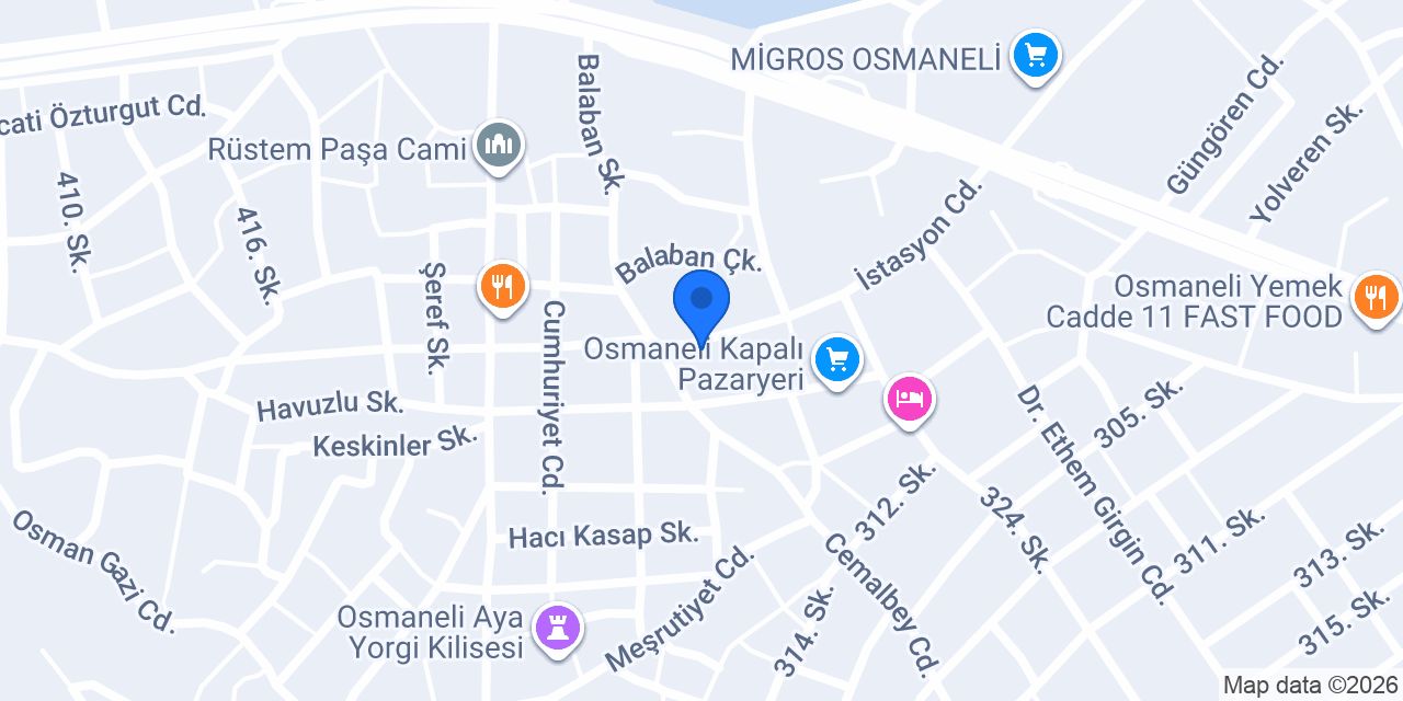 BUĞLEM PETSHOP 1 (Osmaneli/BİLECİK) konumu