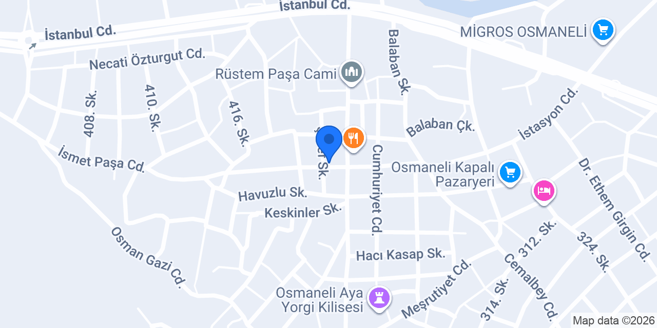 Erbaş Ticaret konumu