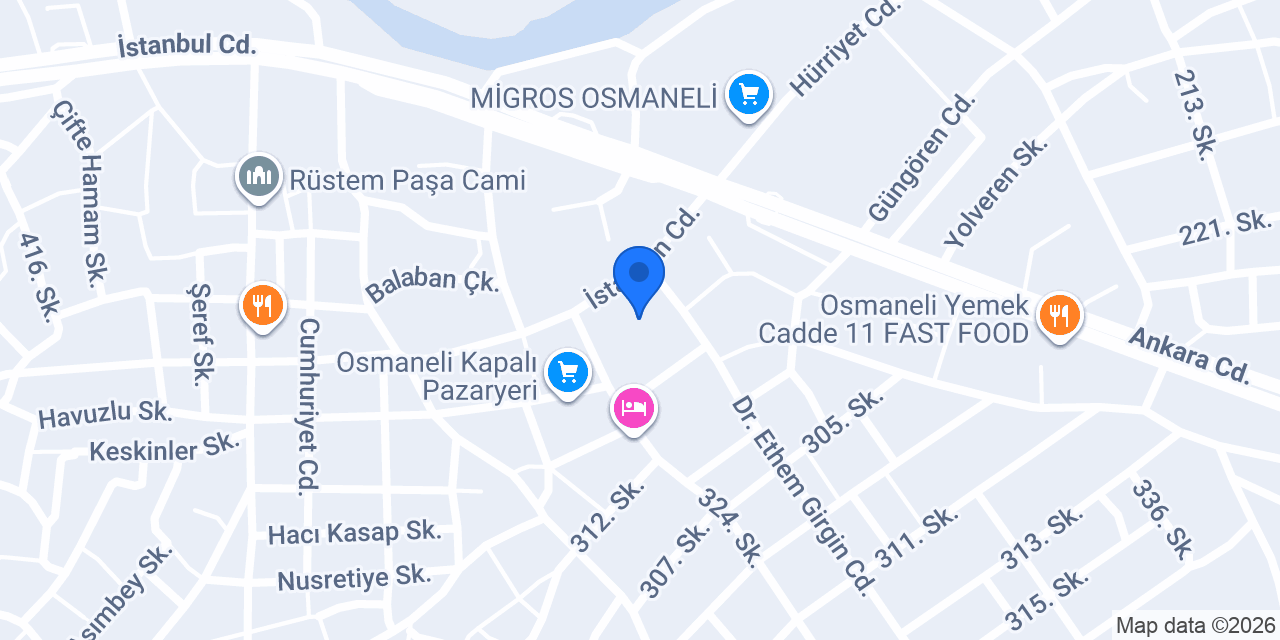 Mal Müdürlüğü konumu