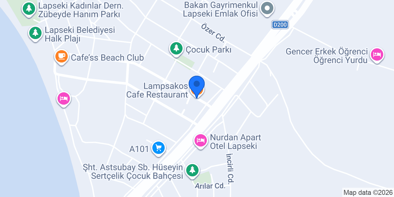 Lampsakos Cafe Restaurant konumu