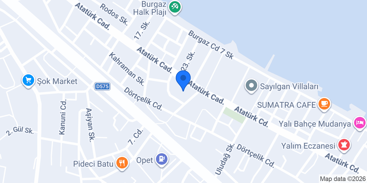 Onur Market konumu