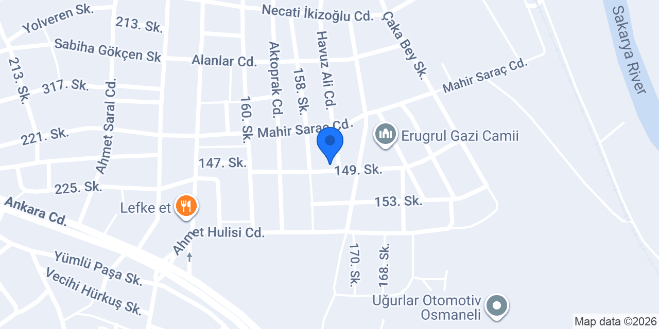 Safranbolu unlu mamülleri konumu