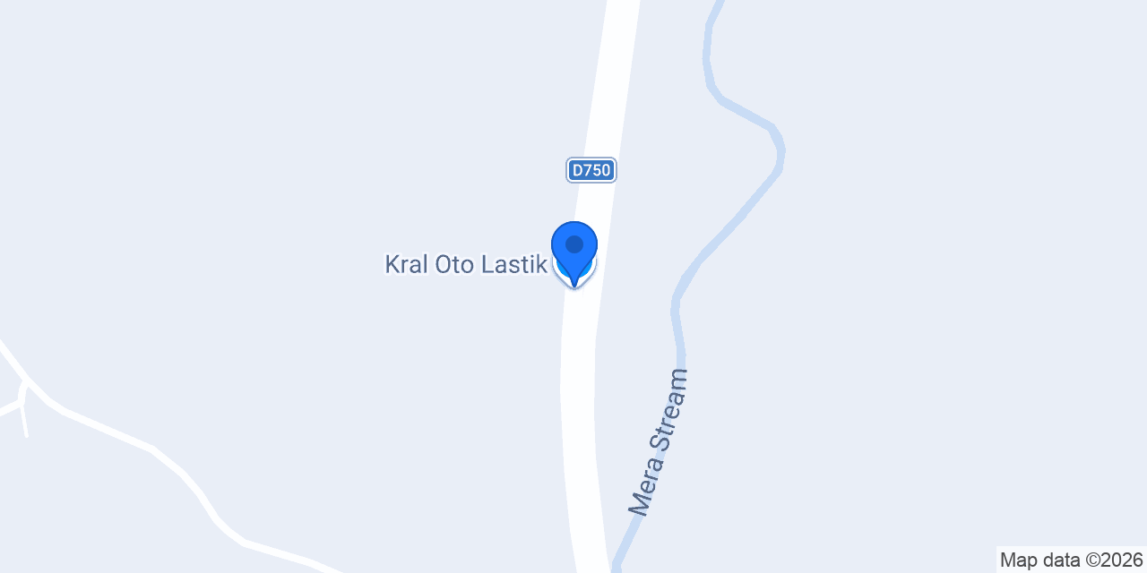Kral Oto Lastik konumu