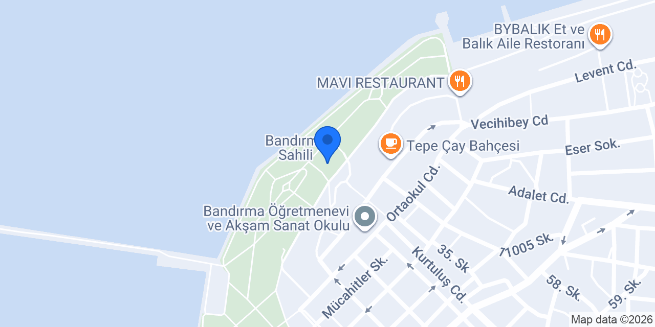 Şehir Restaurant konumu