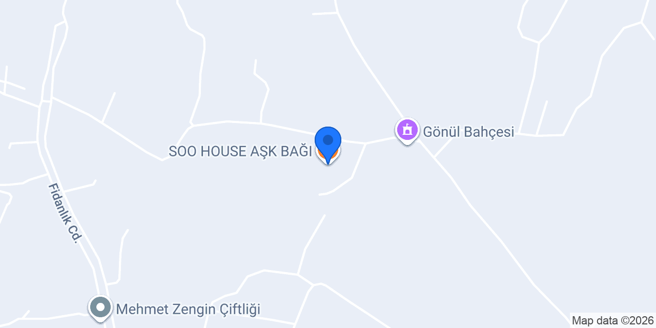 SOO HOUSE AŞK BAĞI konumu