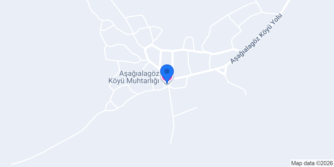 Aşağıalagöz Köyü Muhtarlığı konumu