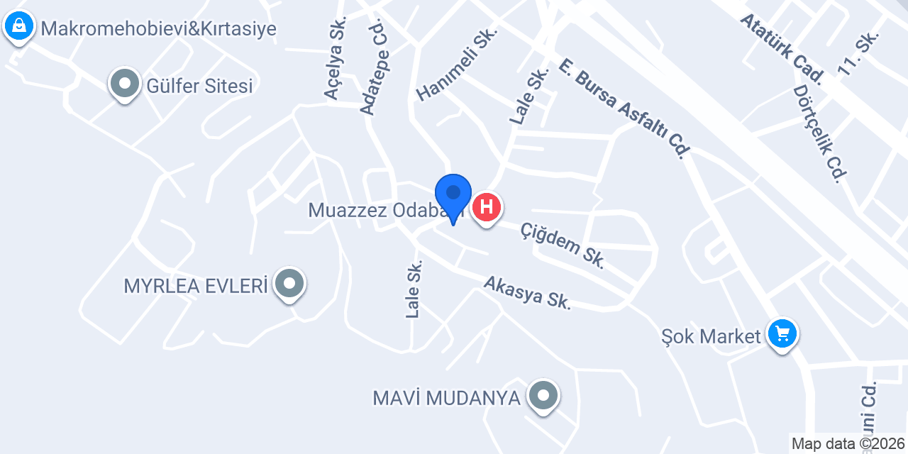 Nil Tekel Market - Mudanya Tekel Bayi konumu