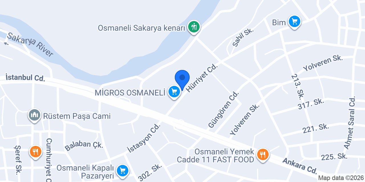 Hayat Eczanesi konumu