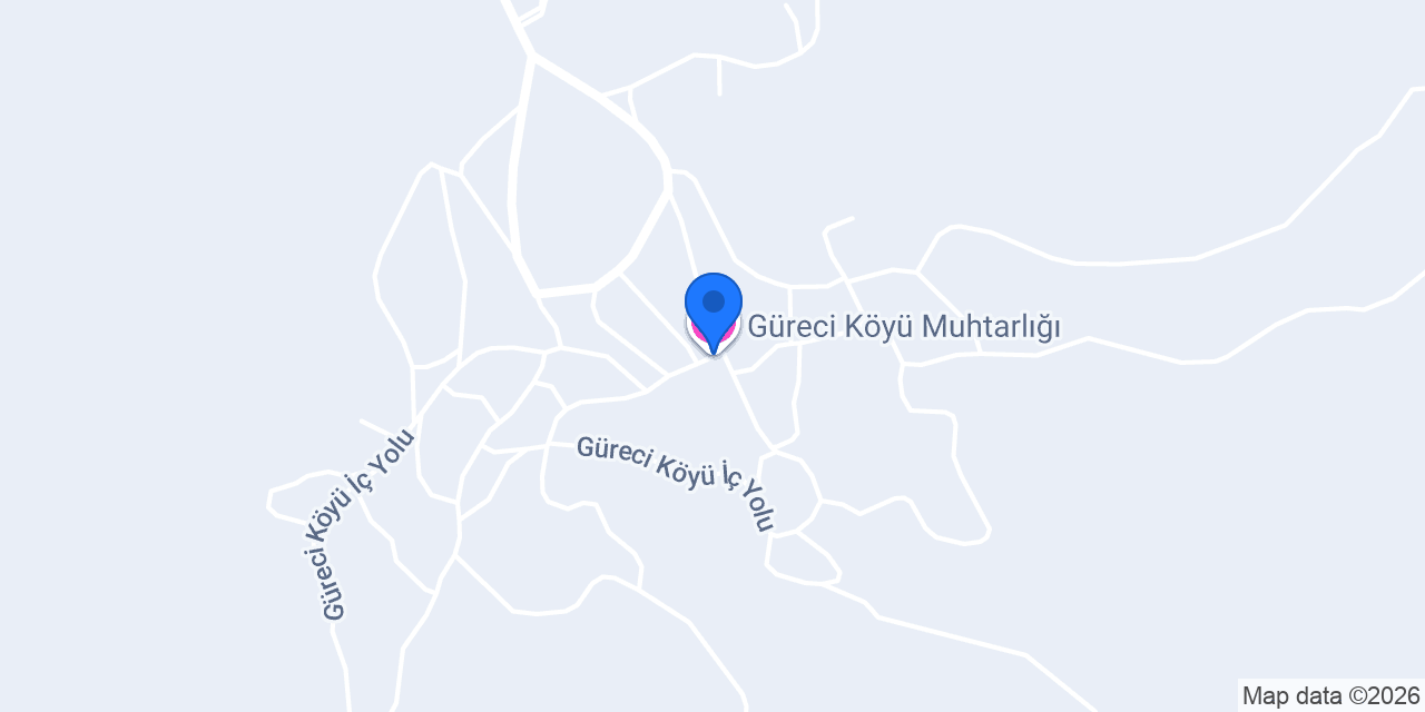 Güreci Köyü Muhtarlığı konumu