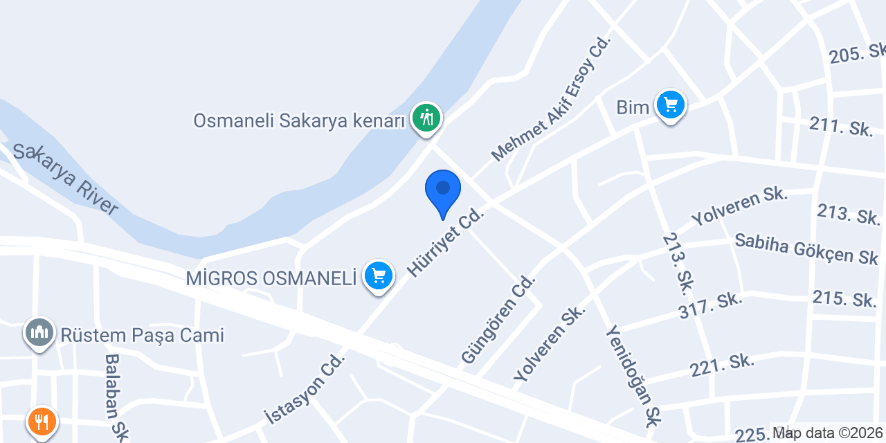 OSMANELİ POYRAZ OPTİK konumu